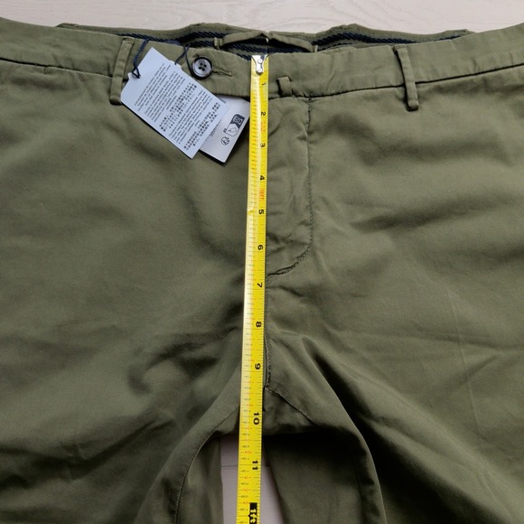 Hackett Stretch Twill Chino Pants Trousers Mens 38R (36x30) Khaki Green NEW NWT - Picture 11 of 15